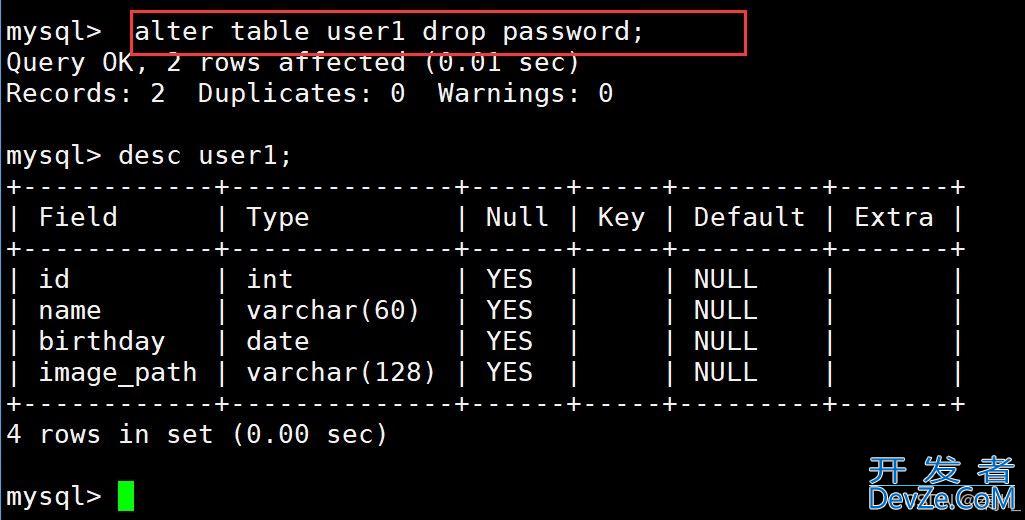 MySQL之库和表的操作实践