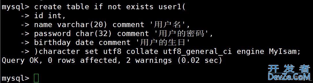 MySQL之库和表的操作实践