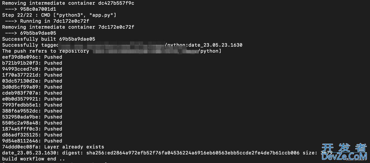 docker打包一个包含python3的centos8的新镜像过程