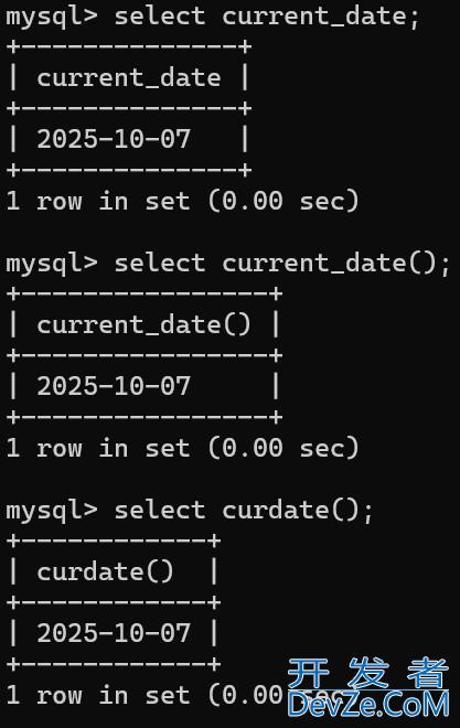 MySQL数据类型和表的操作方法