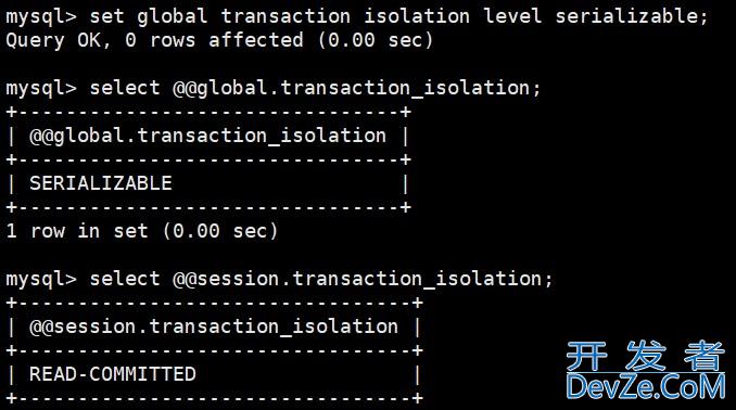 Mysql数据库事务概念、操作与隔离级别全解析