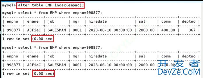 MySQL 索引结构、对比与操作实践详细攻略