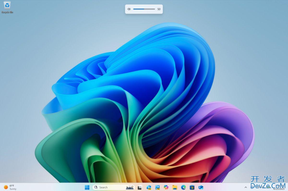 Win11 Canary 27959预览版发布:新增支持调节桌面音量/亮度条显示位置