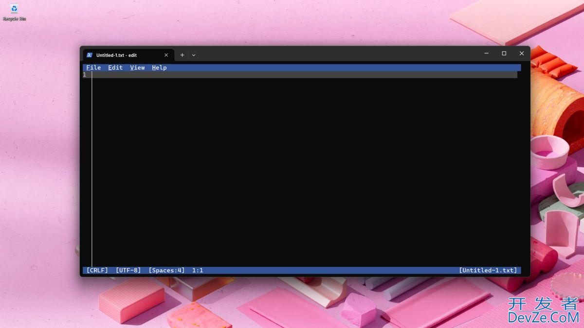微软确认将在Win11预装全新命令行编辑器Edit