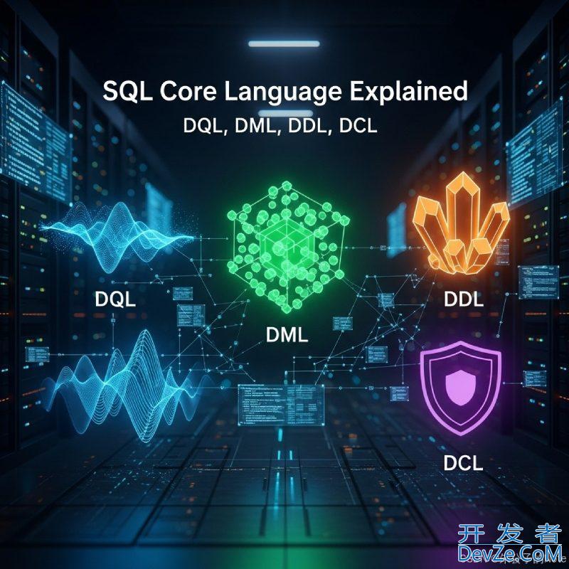 从入门到实践详解SQL四大核心语言详解:DQL、DML、DDL、DCL