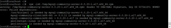 linux用rpm包方式安装MySQL8全过程