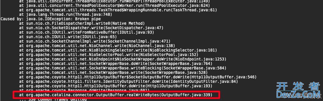 Java异常报错: java.io.IOException: Broken pipe解决方案