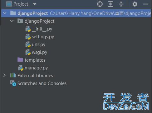 pycharm环境下Django项目环境的搭建全过程