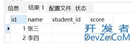 MySQL联合查询详细示例代码