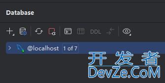 在IDEA中直接使用可视化方式创建项目数据库的具体步骤 在IDEA中直接使用可视化方式创建项目数据库的具体步骤