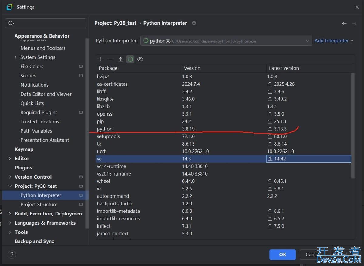 PyCharm2025中设置conda的多个Python版本的方法实践 PyCharm2025中设置conda的多个Python版本的方法实践