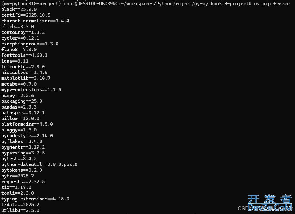 Python通过uv进行虚拟环境管理的完整指南 Python通过uv进行虚拟环境管理的完整指南