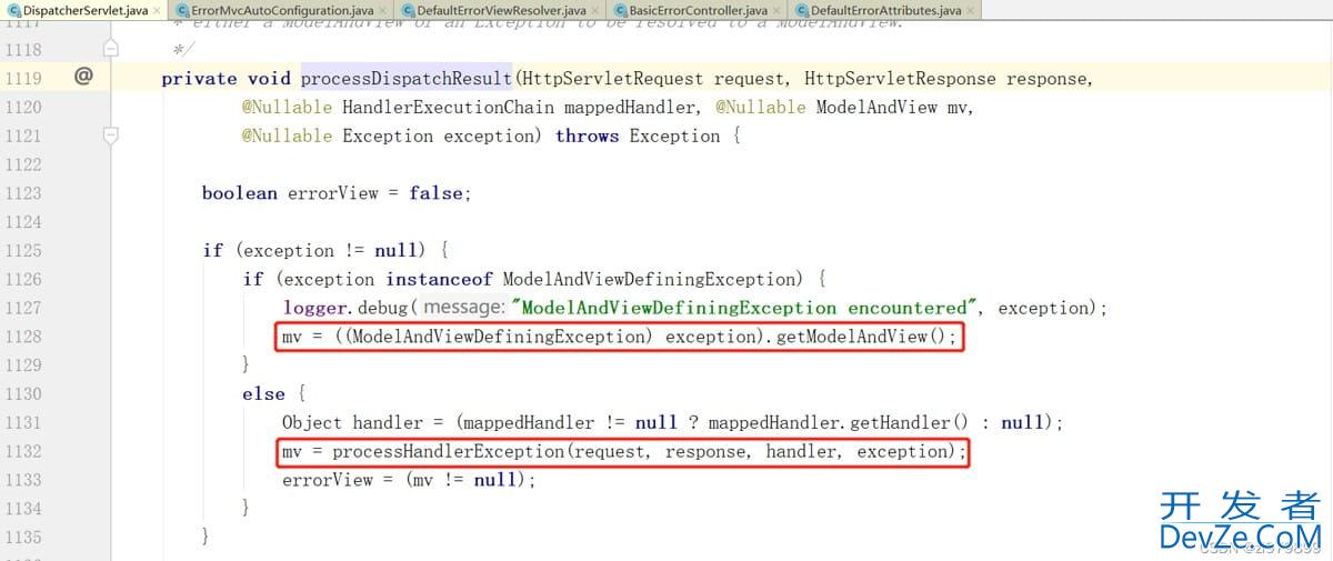SpringBoot Web开发中的异常处理自动配置原理解析 SpringBoot Web开发中的异常处理自动配置原理解析