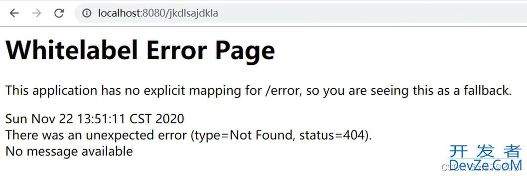 SpringBoot Web开发中的异常处理自动配置原理解析 SpringBoot Web开发中的异常处理自动配置原理解析