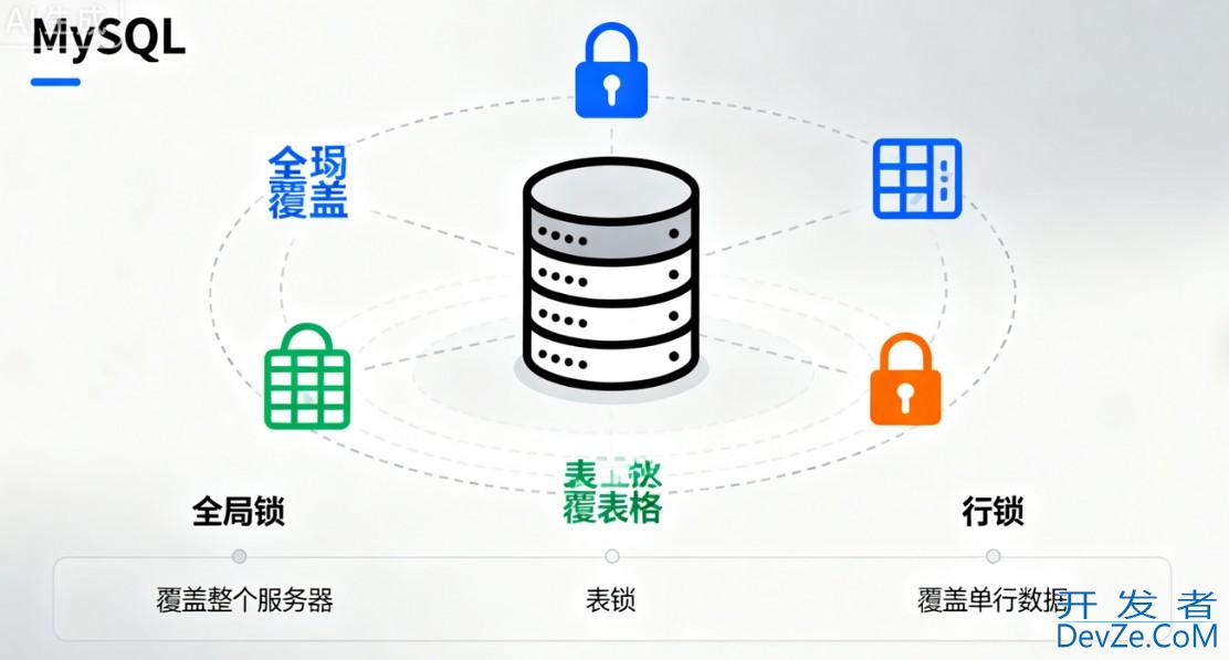 深入理解 MySQL 锁机制之全局锁、表锁与行锁深度解析