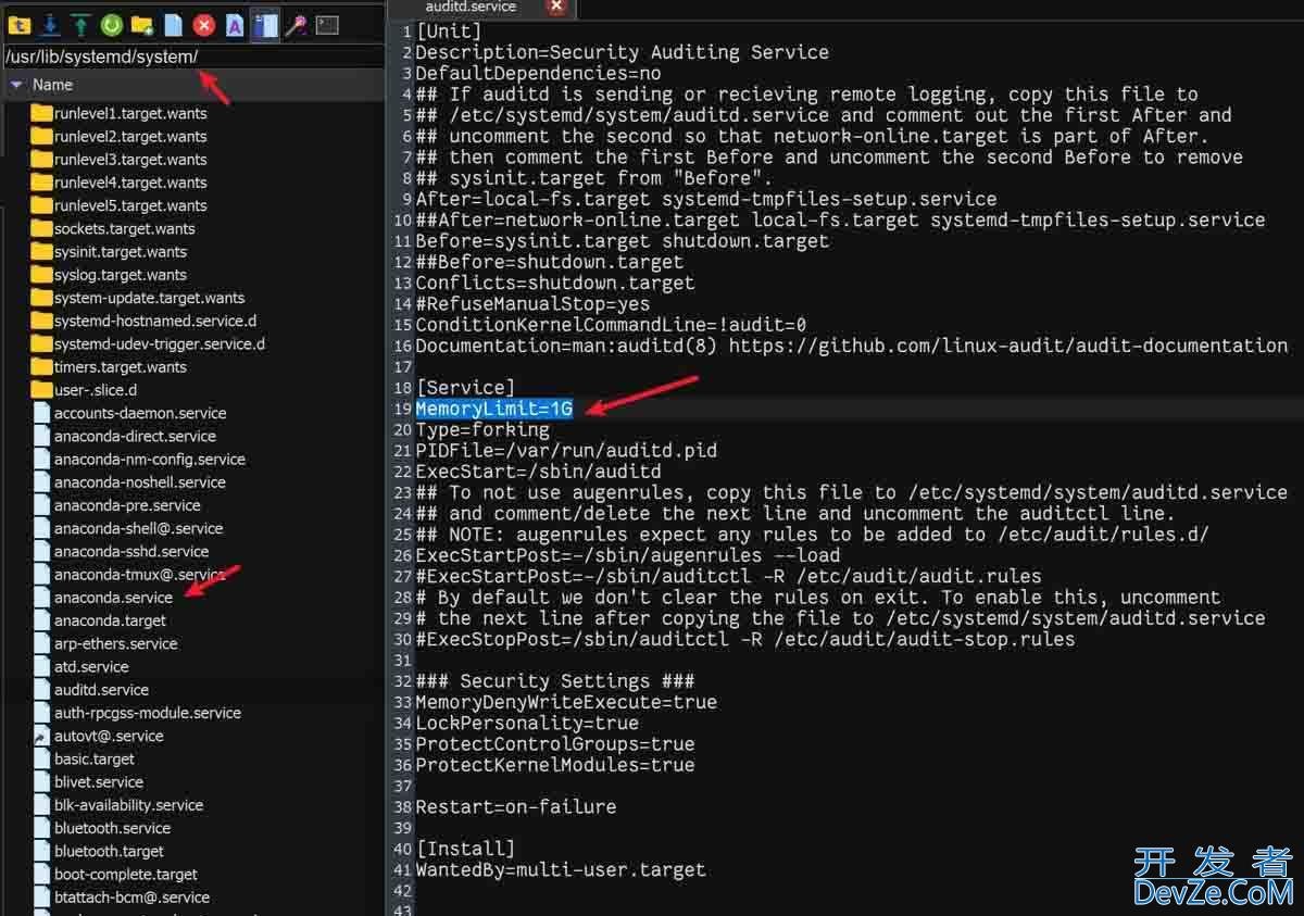linux日志审计服务auditd占用内存过大的解决过程