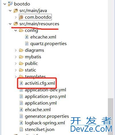 springboot集成activiti全过程