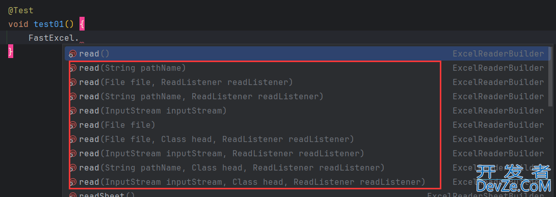 Java使用FastExcel高效读取和写入Excel